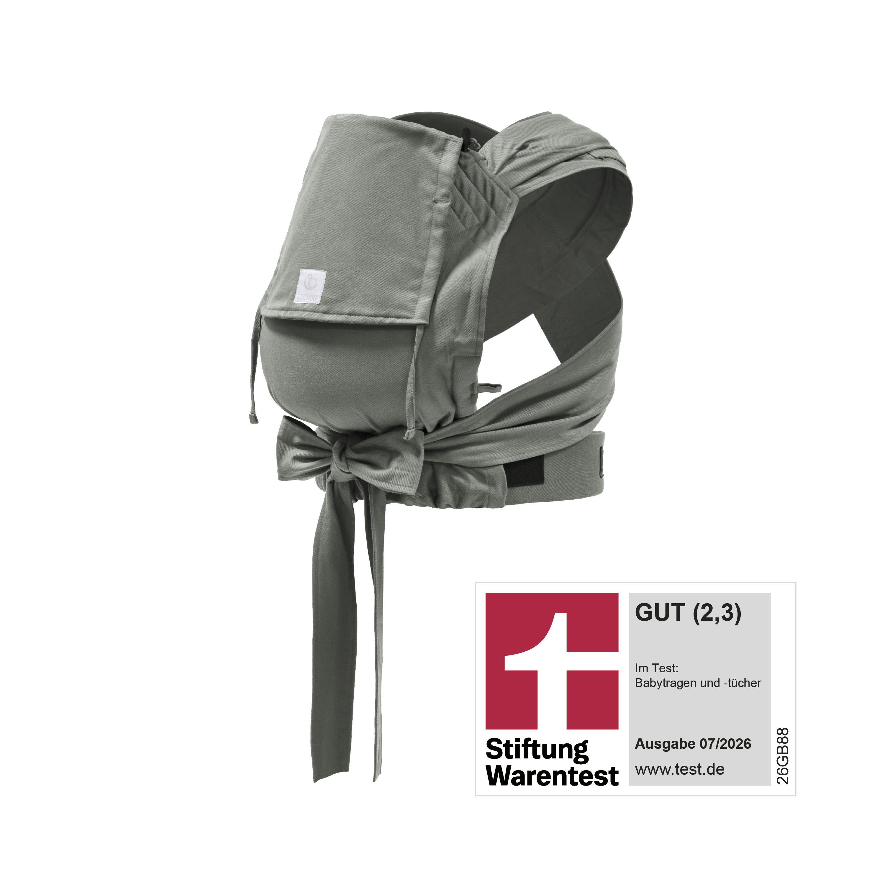 Stokke® Limas™ Carrier - Newborn Carrier, Glacier Green, mainview galery image 1